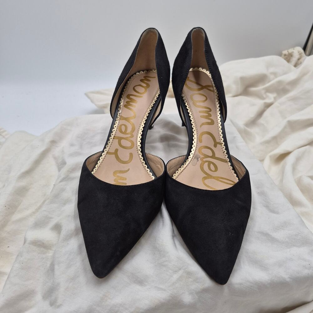 Sam Edelman Viv d'Orsay pumps Black suede  sz 7.5